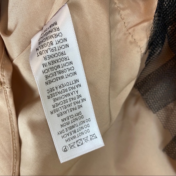 AIDEN MATTOX Black Sheer Lace Fit & Flare Mini Dress Size 8 Party Date Night - Picture 13 of 13